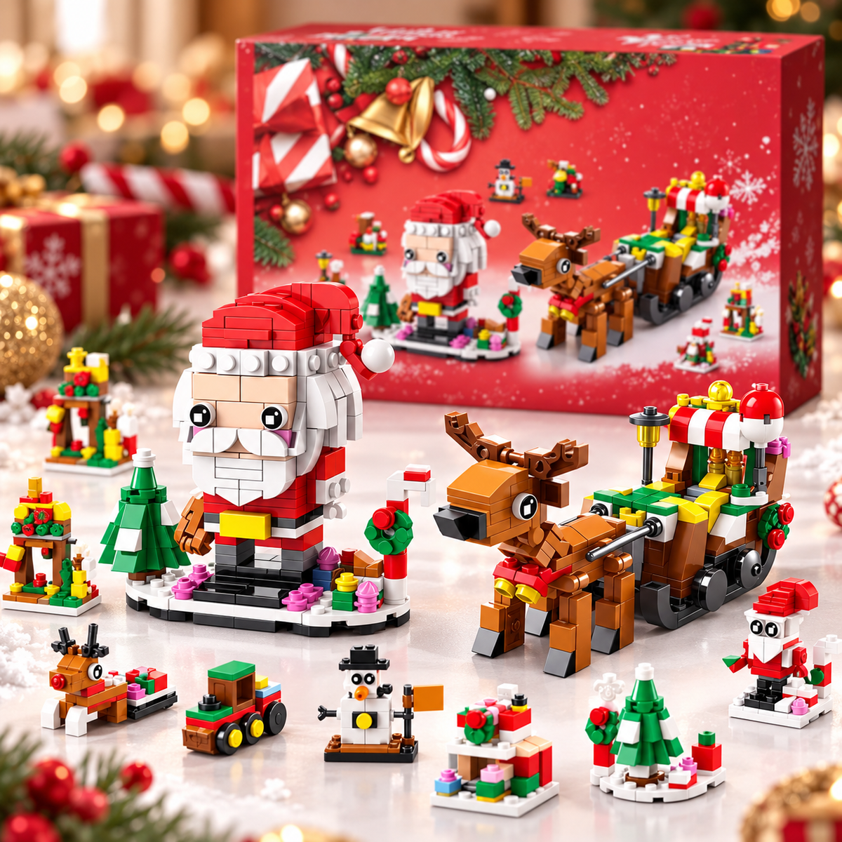 Kerstbouwstenen-adventskalender