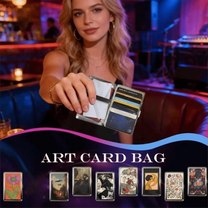 Vintage-Style Vintage Card Case Versatile Design Metal Material Metal Case Easy Snap Multi-function Card Holder